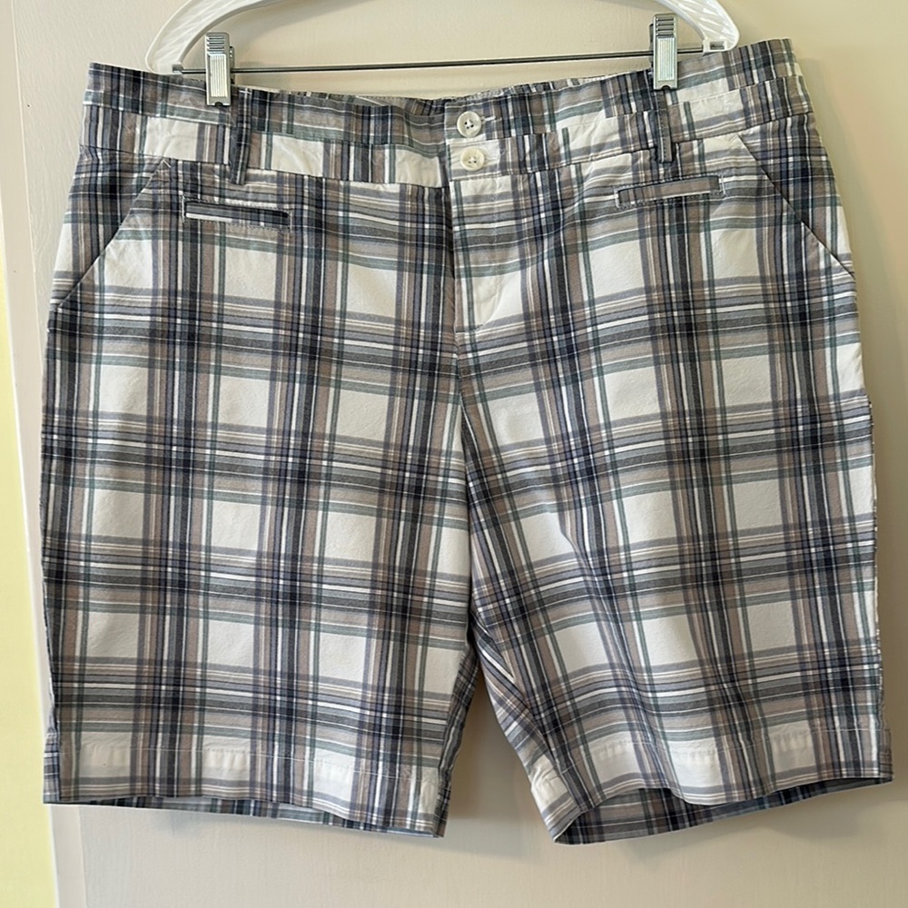 Lee Women’s Plaid Bermuda Shorts